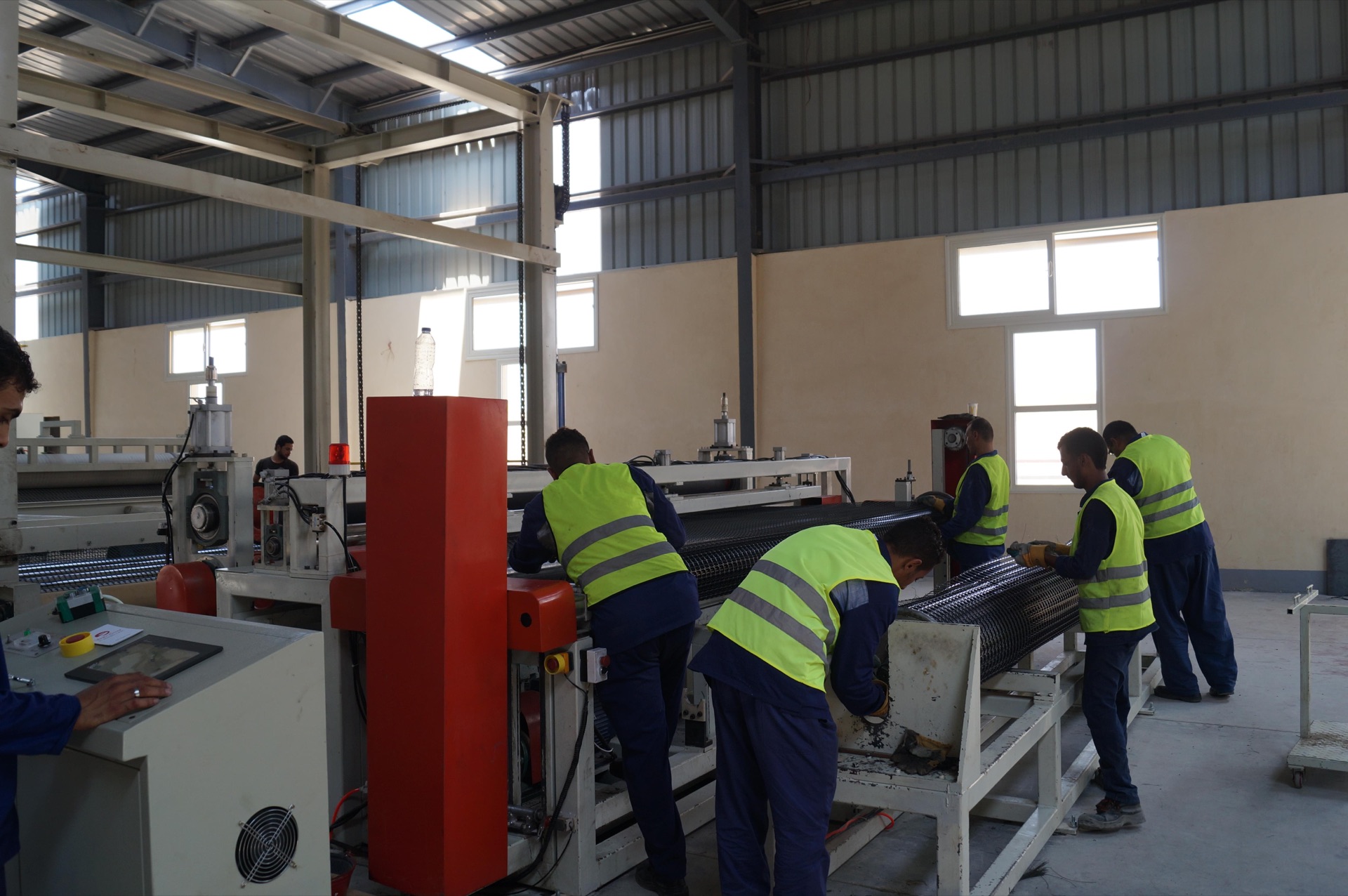 Geogrid manufacturing
